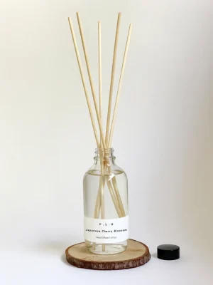 handmade japanese cherry blossom reed diffuser 4 fl oz