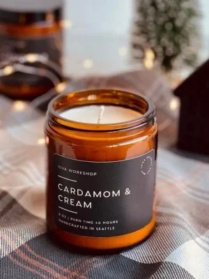 cardamom soy wax candle