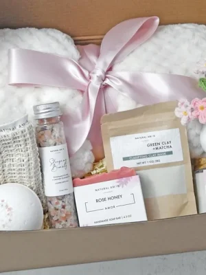 handmade spa gift set