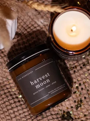 harvest moon soy wax candle